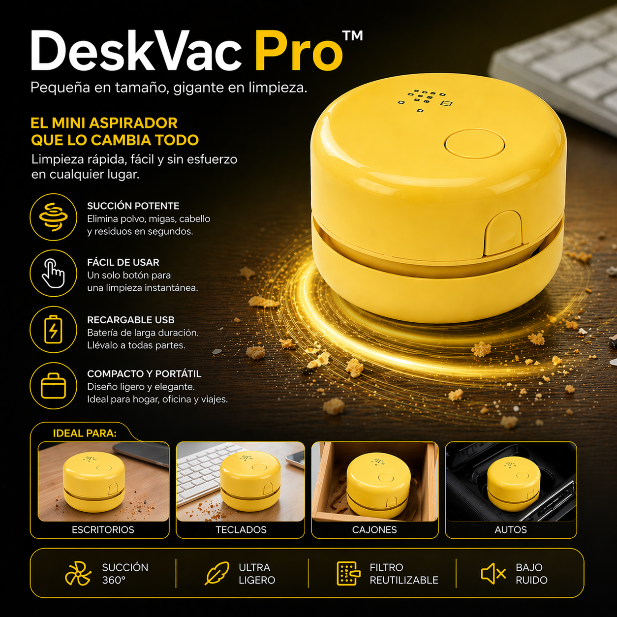 DeskVac Pro™